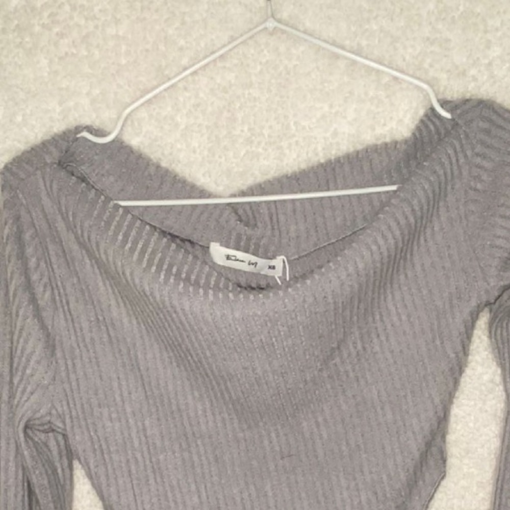 Off the shoulder Y2K top